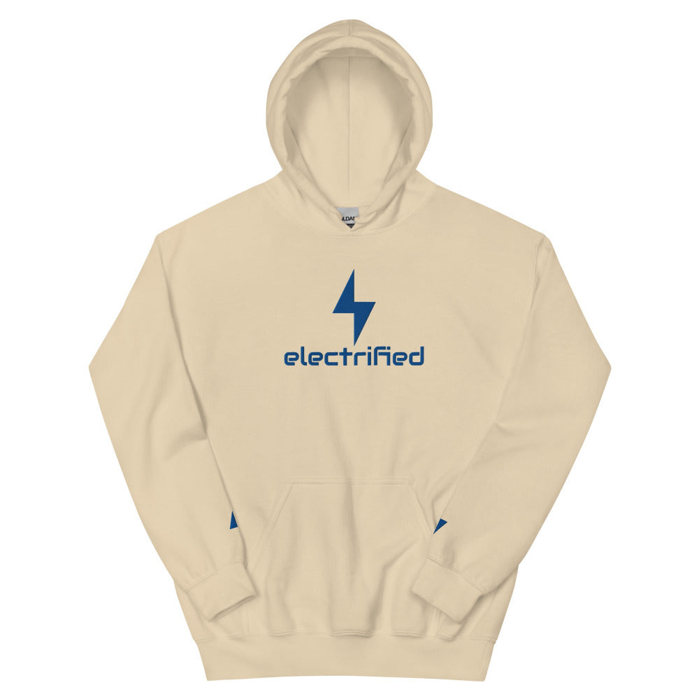 Electrified Embroidered Hoodie - Sand Color - https://ascensionemporium.net